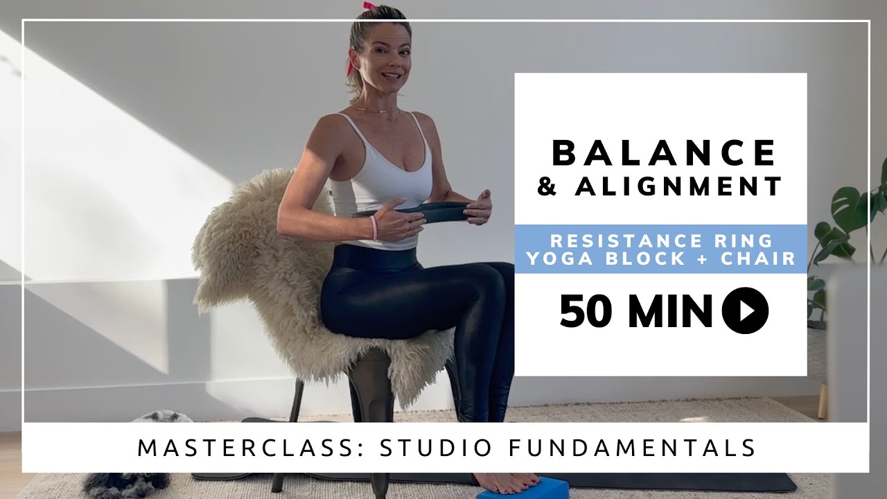 50-Minute Reformer-Inspired Pilates Mat Workout | Strength, Core & Control with Chair + WundaCore