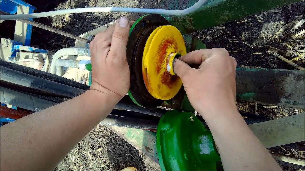 Resealing an ACE sprayer pump and working ground