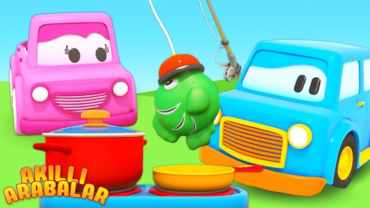 🚗 Akıllı Arabalar – Mimi ve Max Yemek Yapıyor 🍲🐮 Hayvanları Besliyor! 🌾