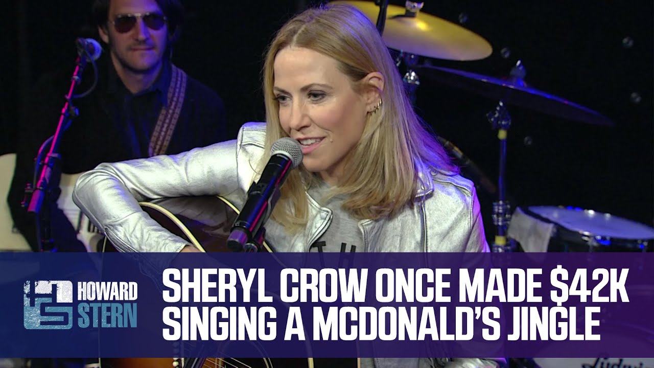 Sheryl Crow Made $42,000 Singing a Jingle for McDonald’s (2017)