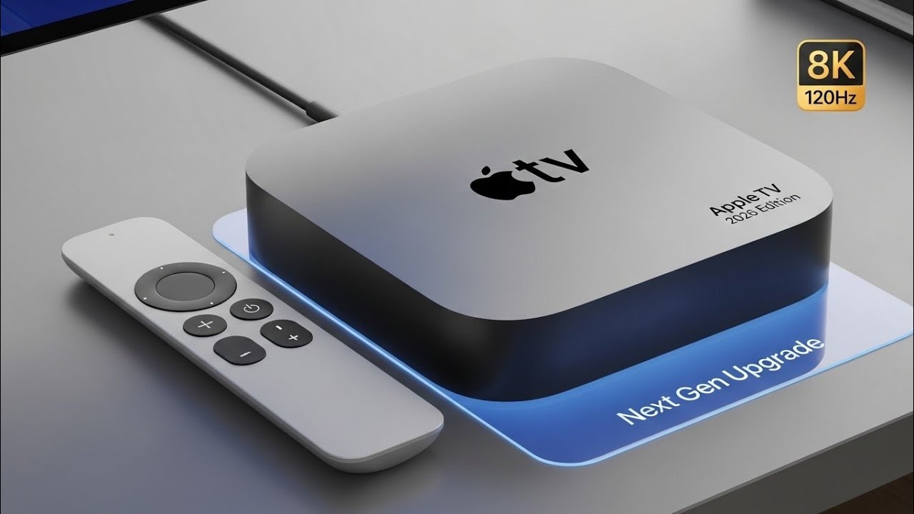 Apple TV 2026 LEAKED: 8K 120Hz, Massive Redesign & Next Gen Upgrade Revealed