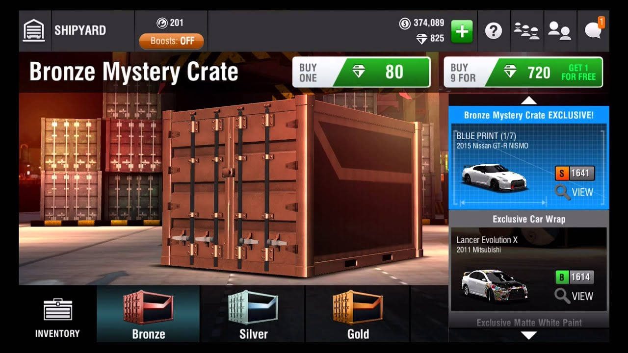 Racing Rivals: Opening 10 BRONZE CRATES!