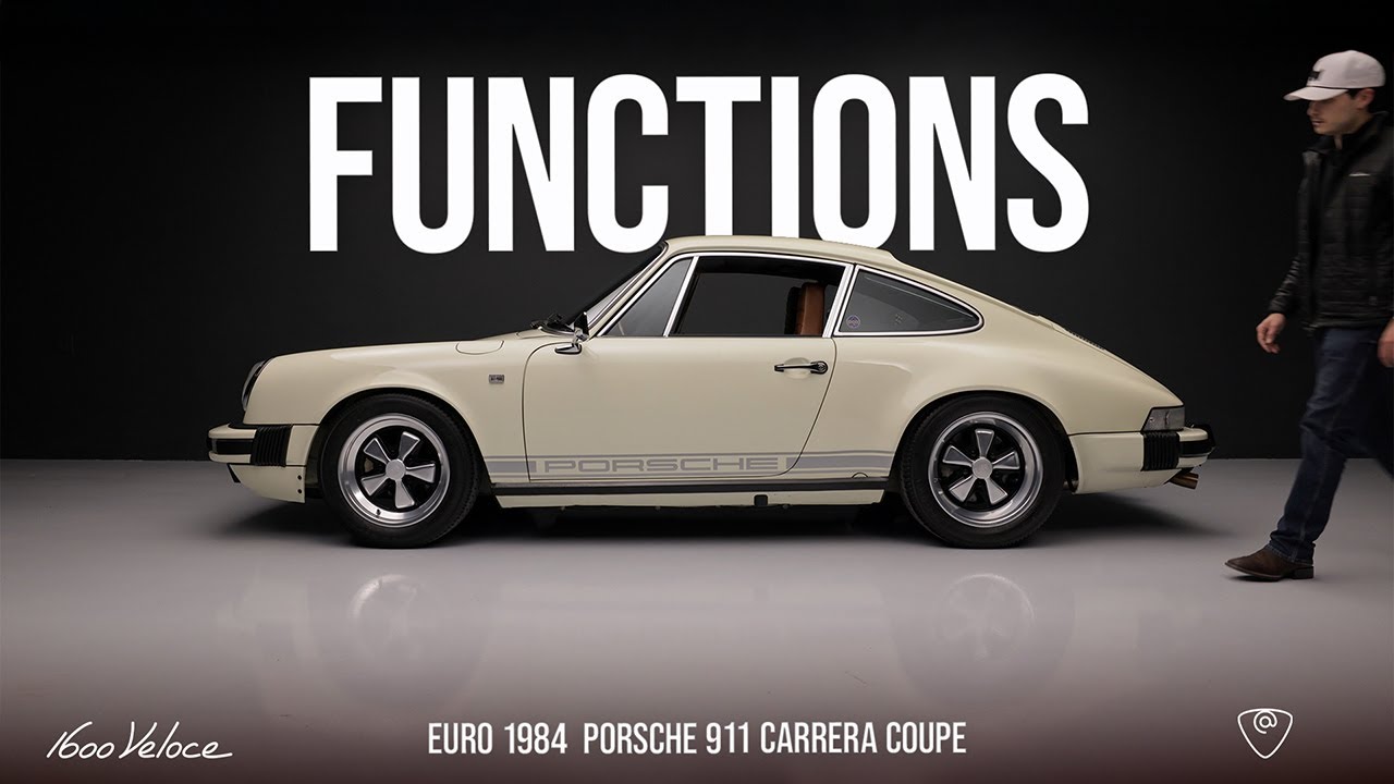 Euro 1984 Porsche 911 Carrera Coupe | Functions