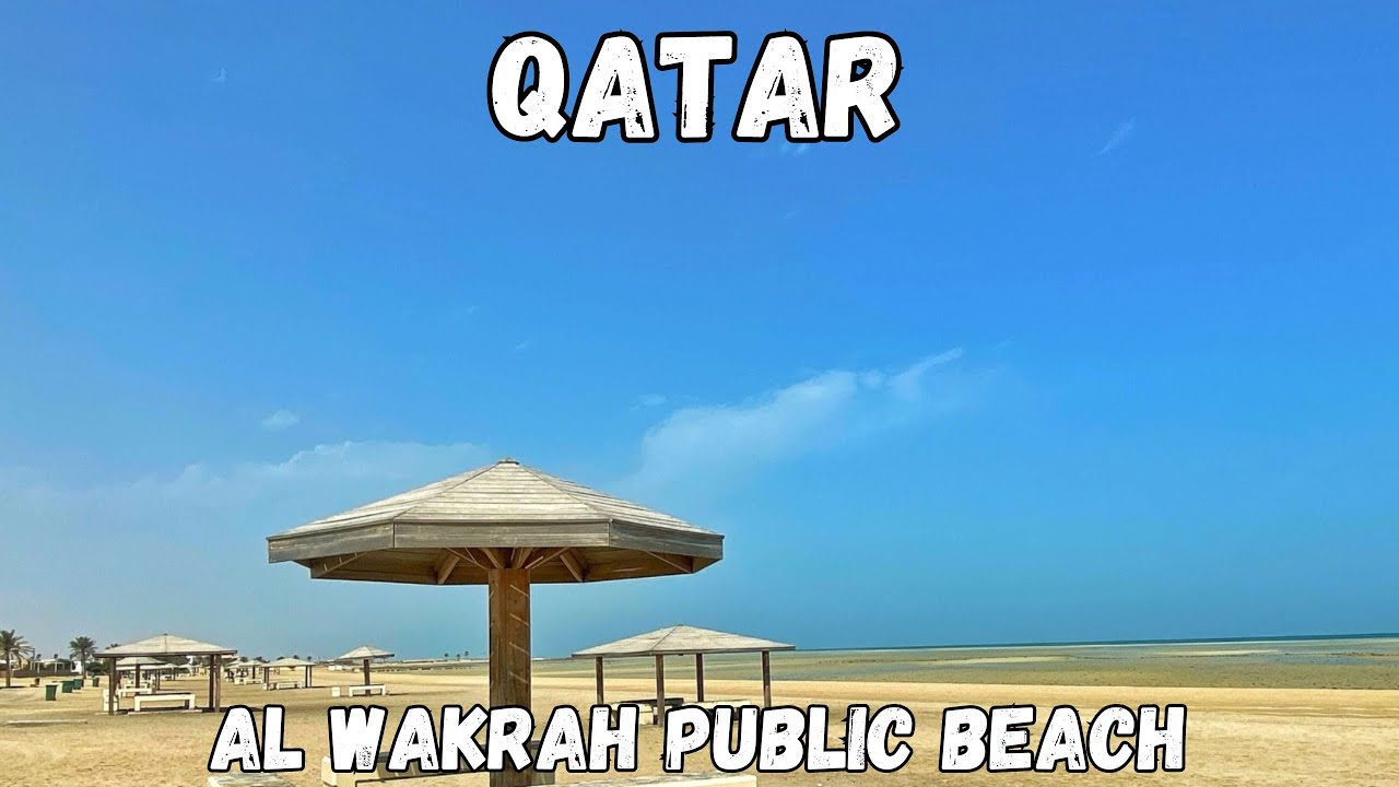 Free beach 🏖️ for all | Al Wakrah Public Beach 🏖️ | No entry fee | Beach 🏖️ life in Doha Qatar