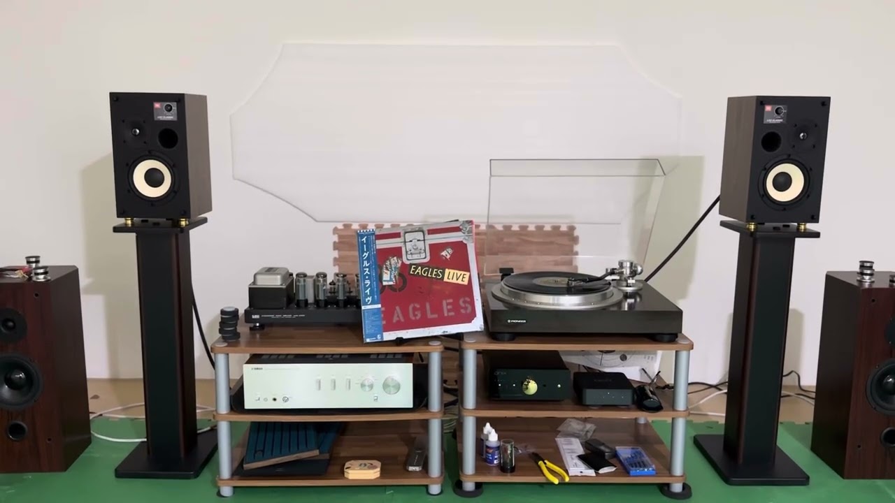 JBL L52 classic 黑膠測試 - Desperado - YAMAHA A-S1000