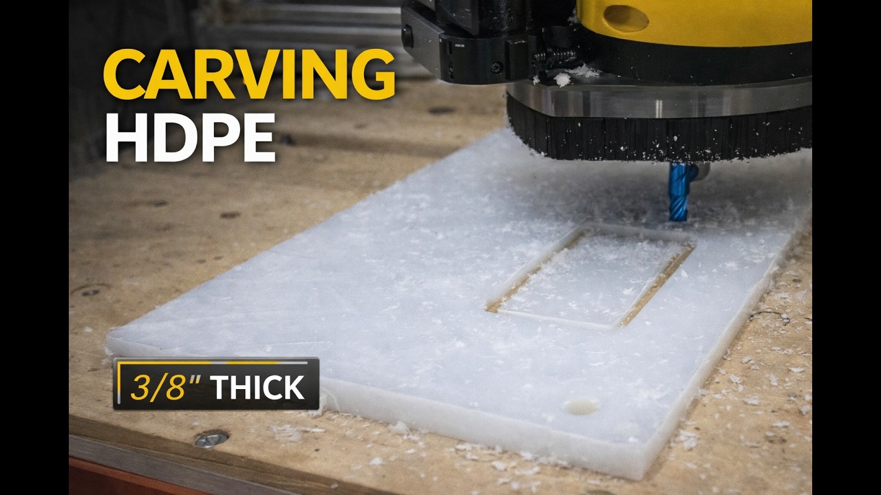 Carving HDPE