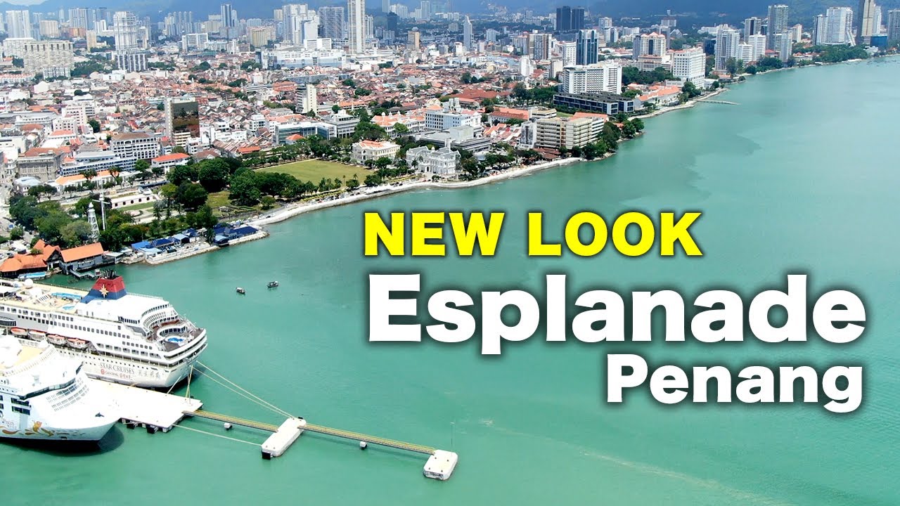 Wow nice! New Look of Esplanade Penang