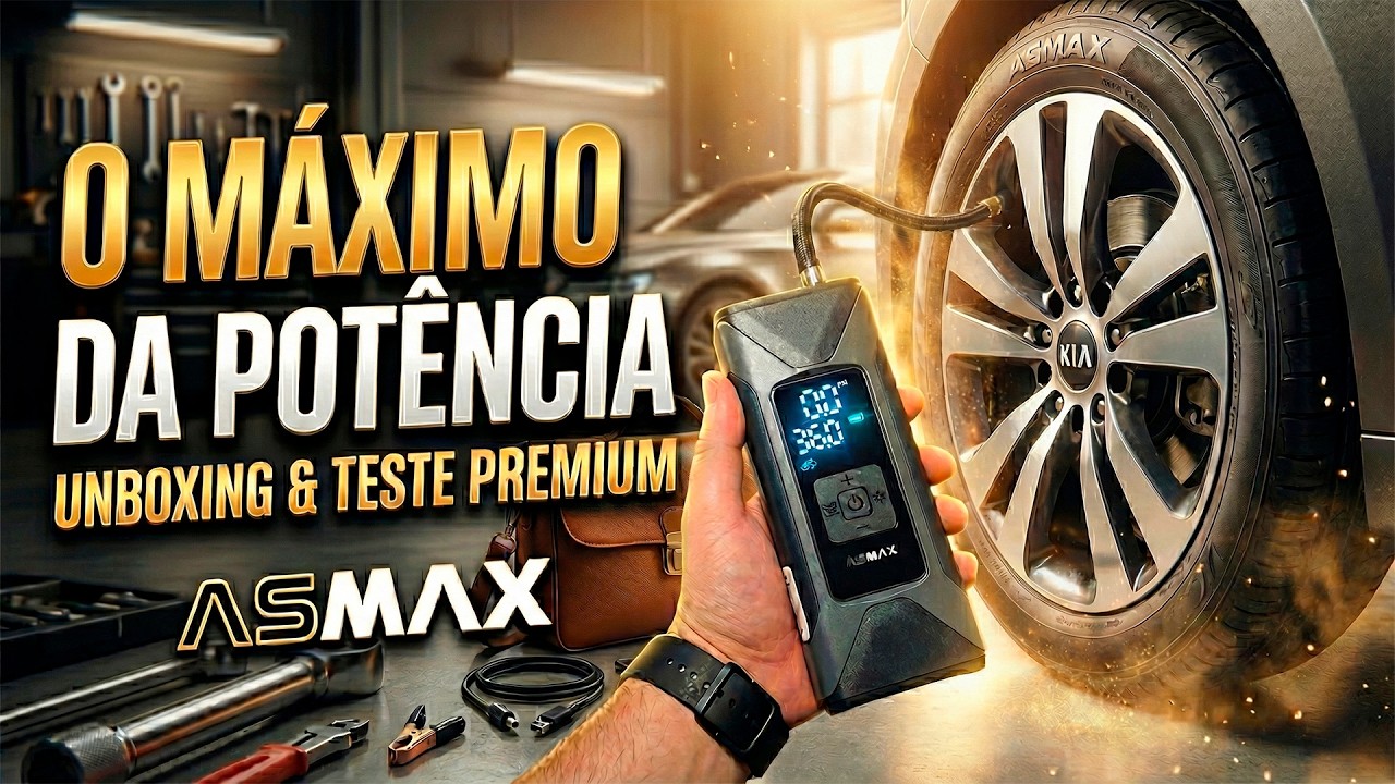 O COMPRESSOR MAIS FORTE QUE JÁ TESTEI! ASMAX é Premium?