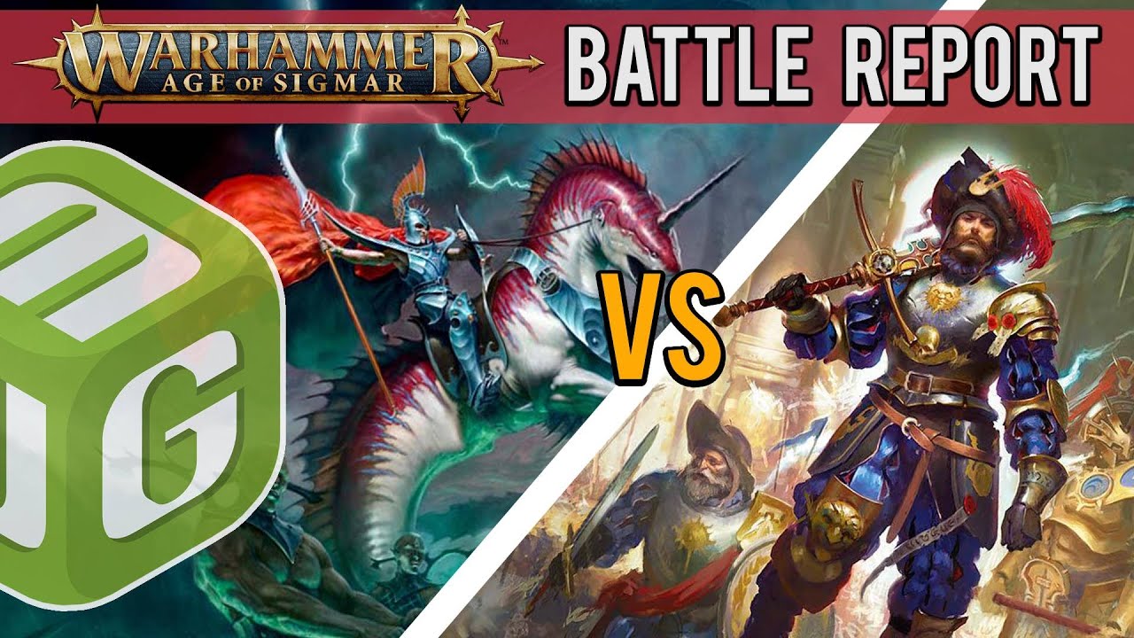Idoneth Deepkin vs Cities of Sigmar Age of Sigmar Battle Report Ep 85