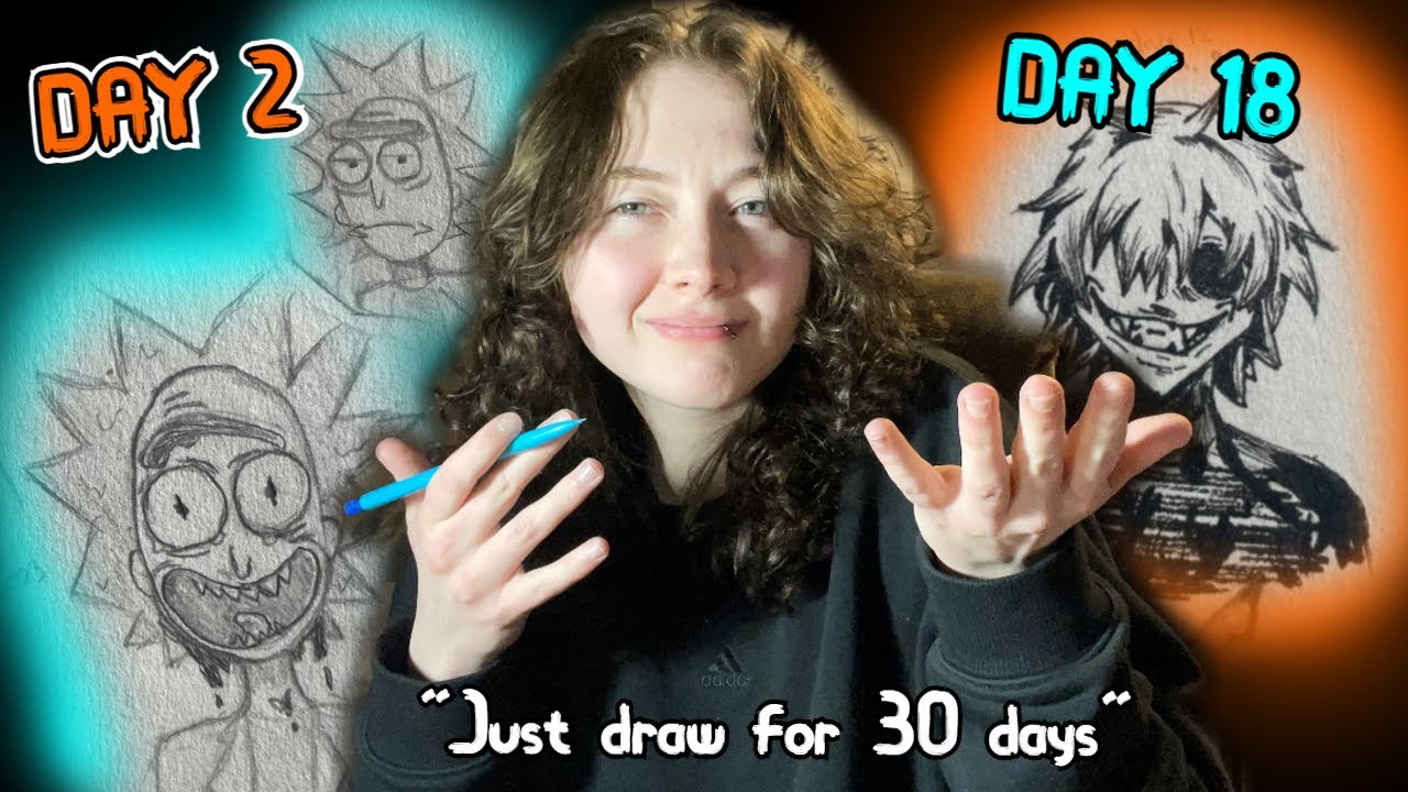 Following the WORST art advice &ldquo;JUST DRAW every day&rdquo;