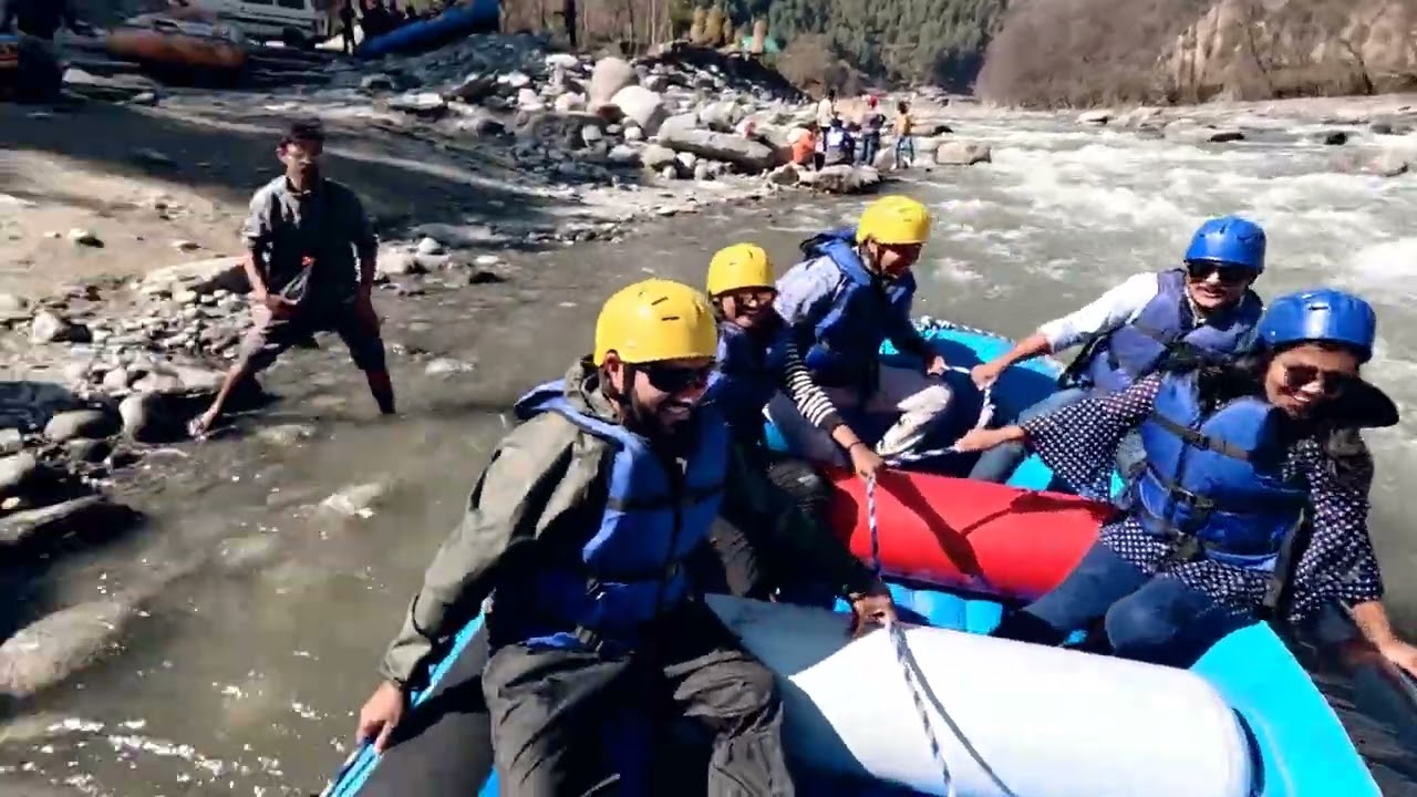 River rafting in Manali Himachal Pradesh 🤍