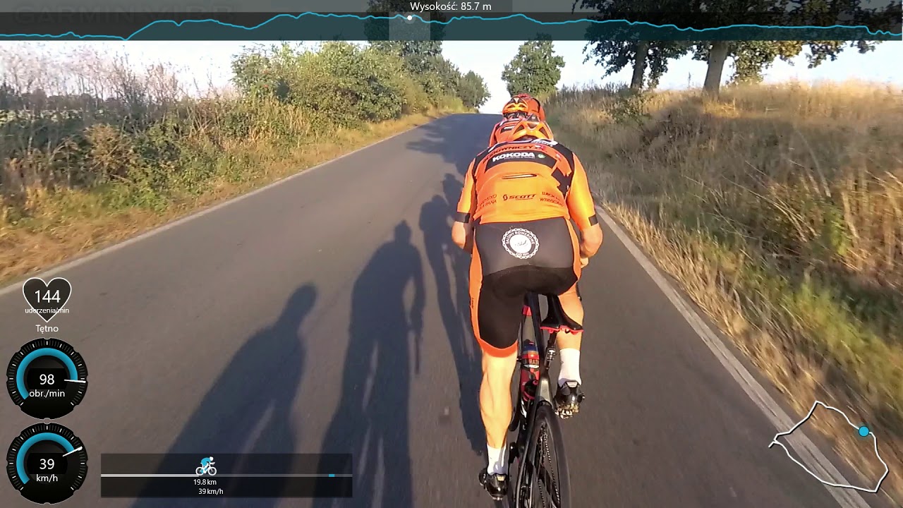 Trening szosowy z FSD ( Jarosławsko ) 23.08.2018