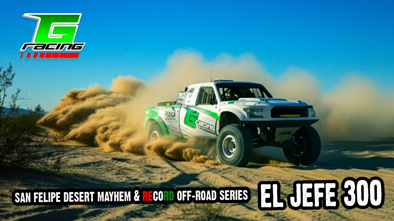G Racing 7052 El Jefe 300 #offroadracing #bajaracing #cronicasdeldesierto #recordoffroad