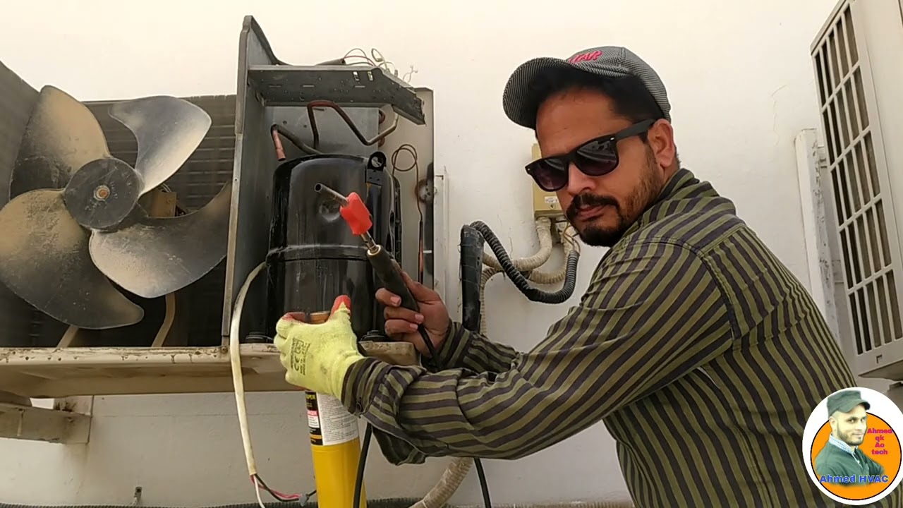 O general 2 ton AC not cooling compressor change