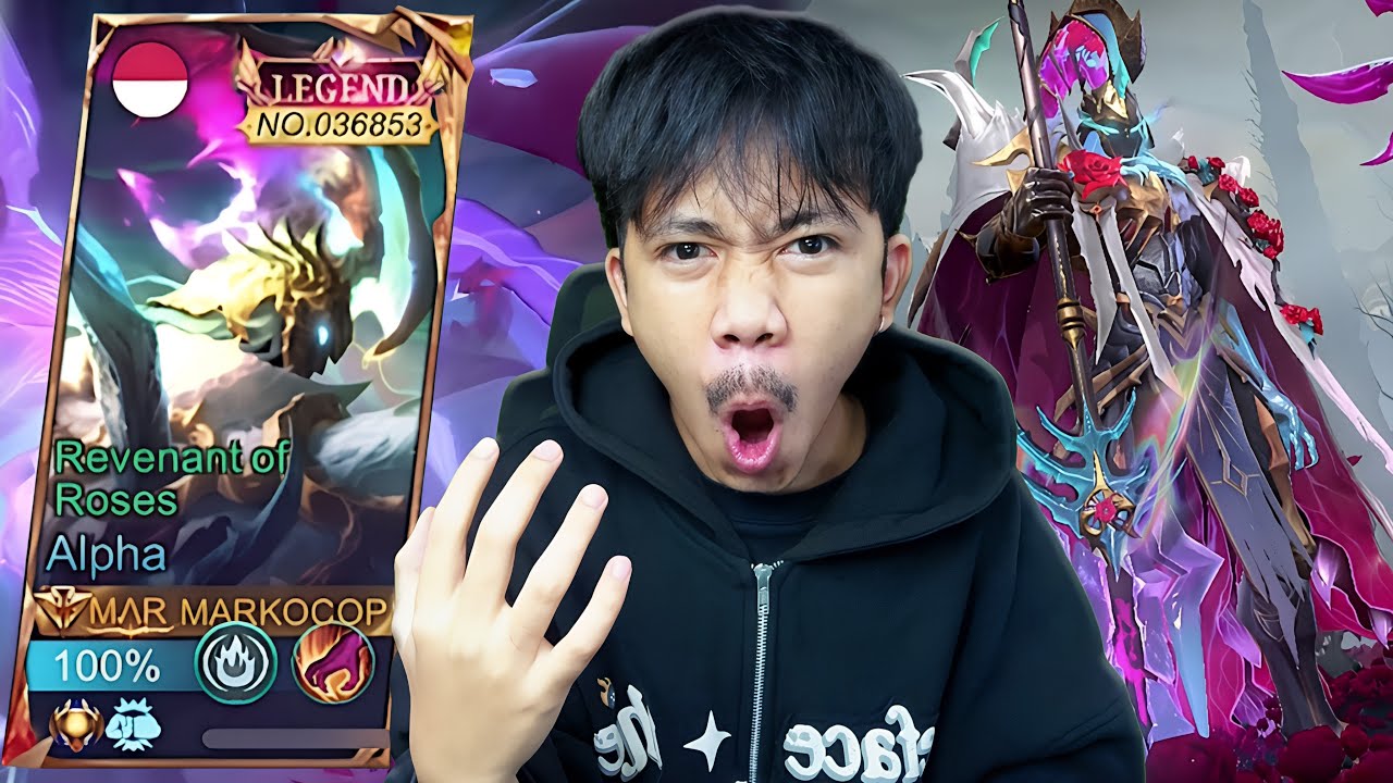 REVIEW SKIN LEGEND ALPHA TERTELAT DI DUNIA - Mobile legends