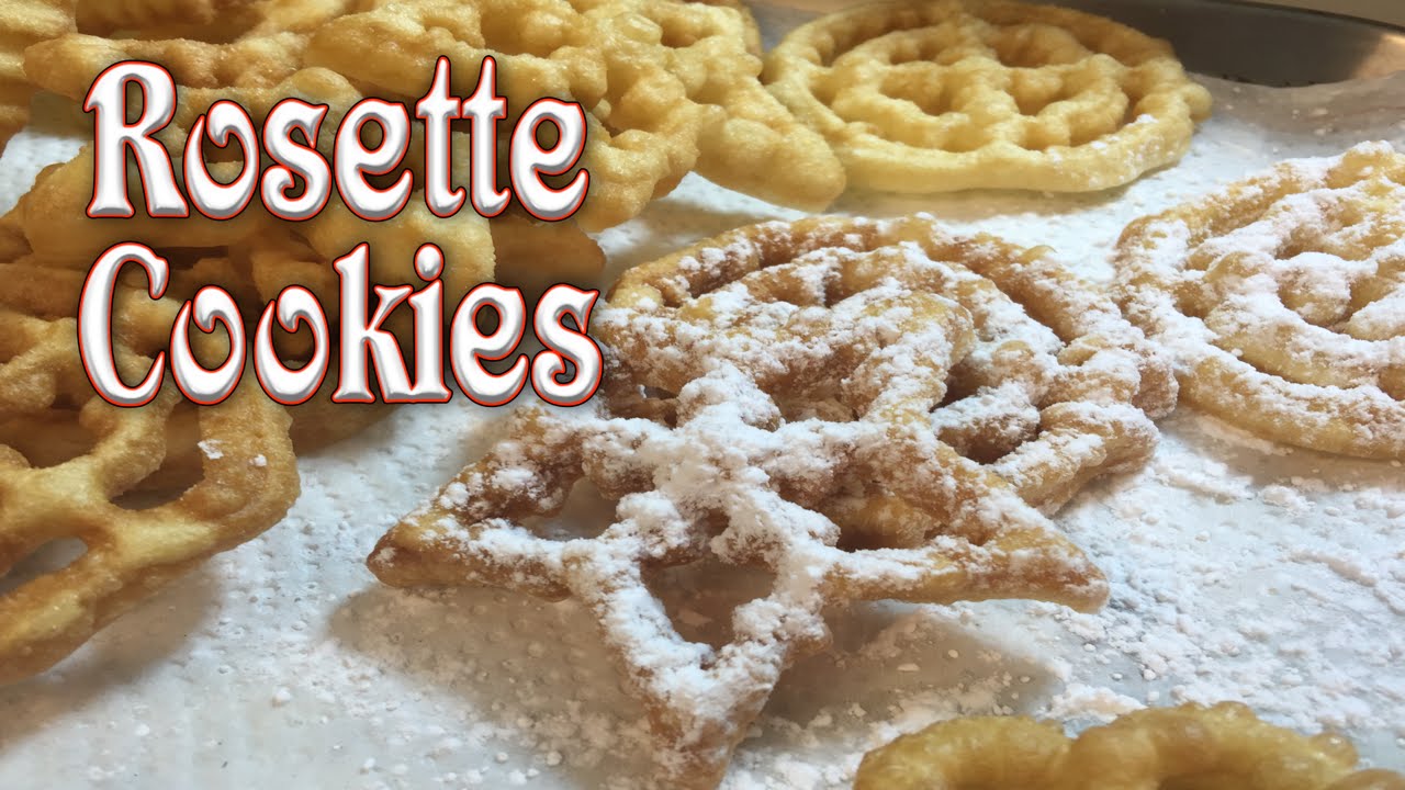Rosette Cookies