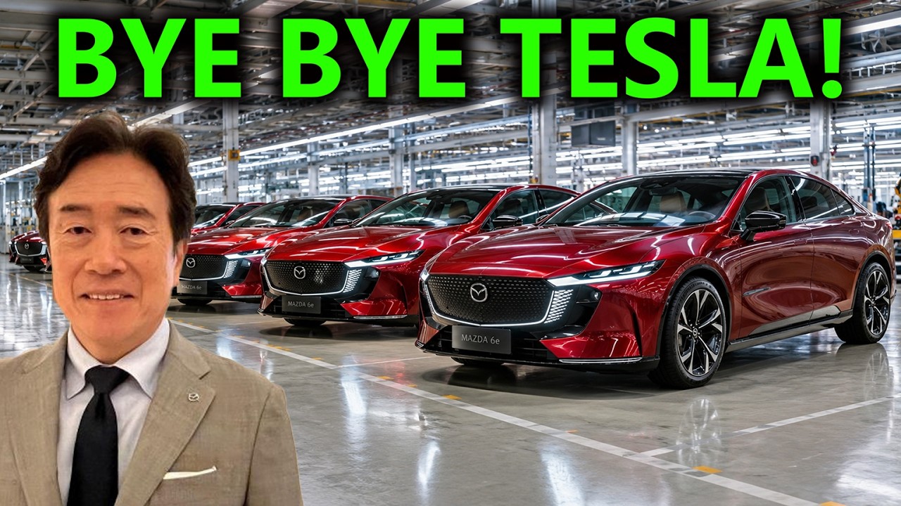 Новая технология электромобилей Mazda шокировала Tesla, BYD и весь автопром!