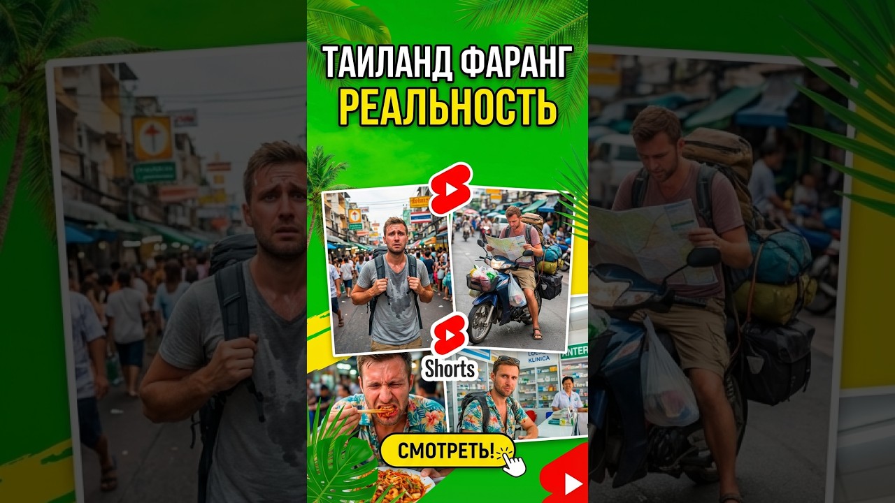 Таиланд для фаранга. 30к бат — и ты живёшь. Но есть нюансы. #таиланд #фаранг #переезд