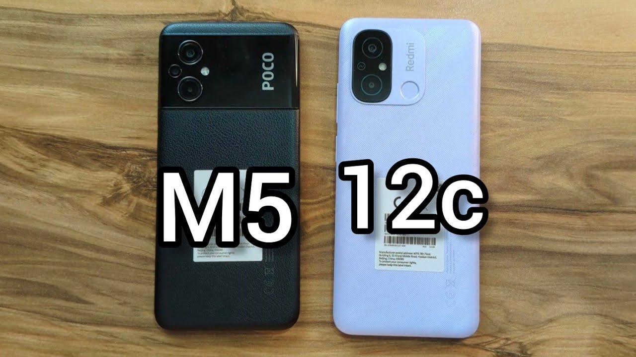 Poco M5 vs Xiaomi Redmi 12c