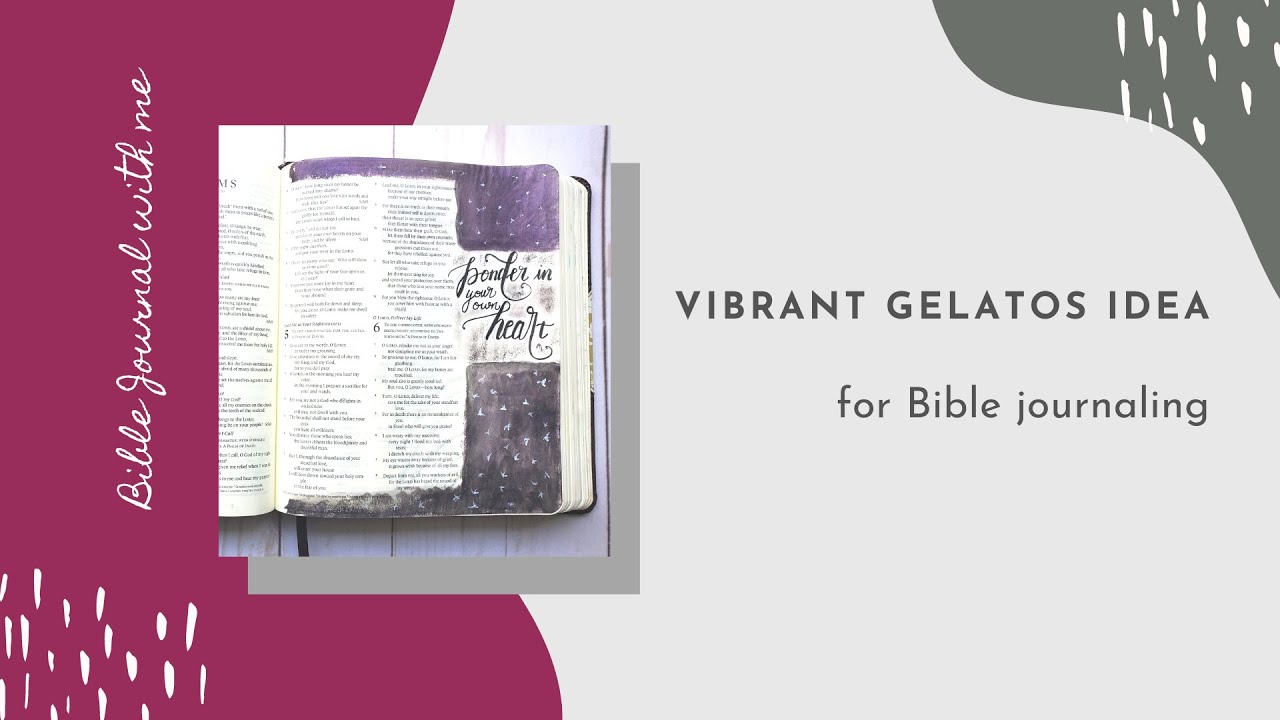 Bible Journal with Me - Gelatos