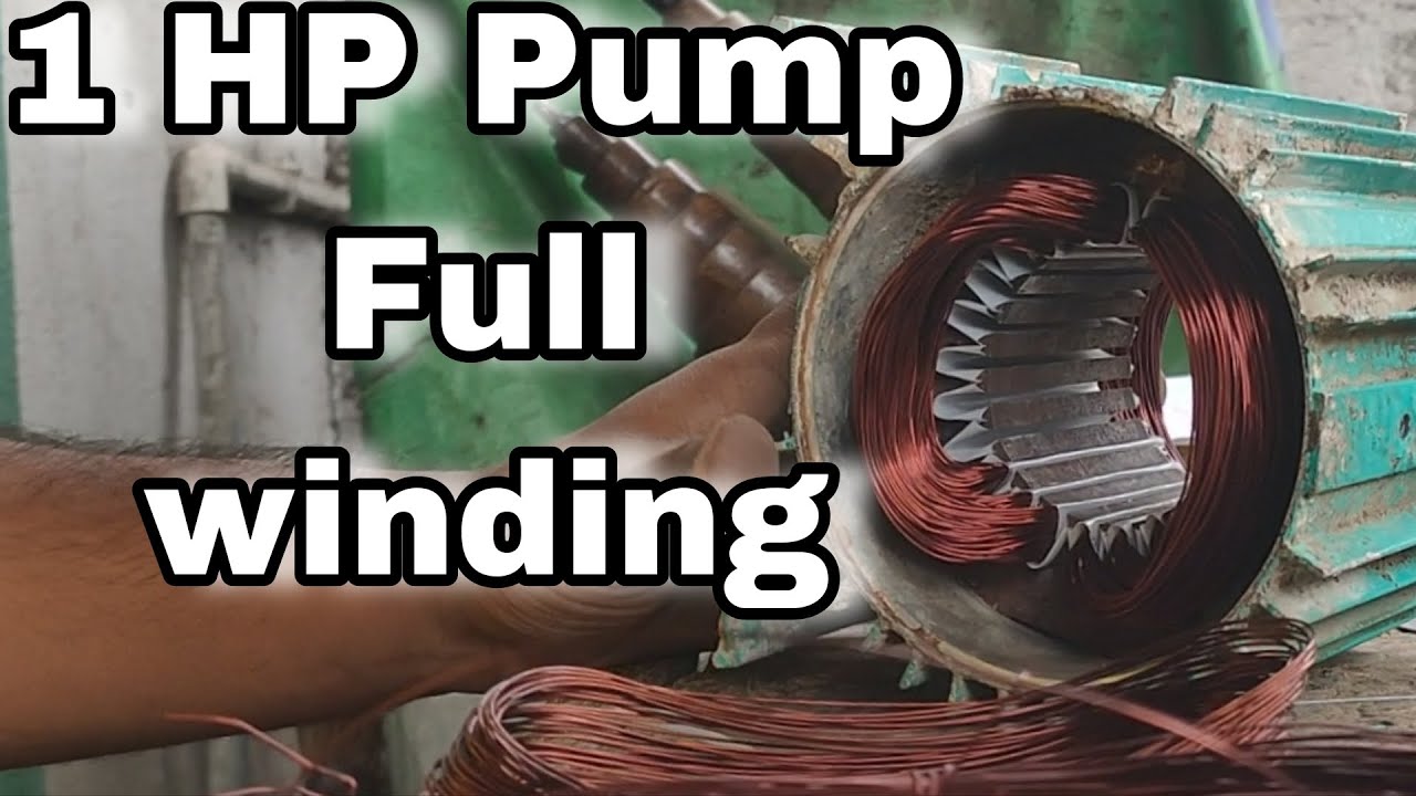 1Hp pump Full winding