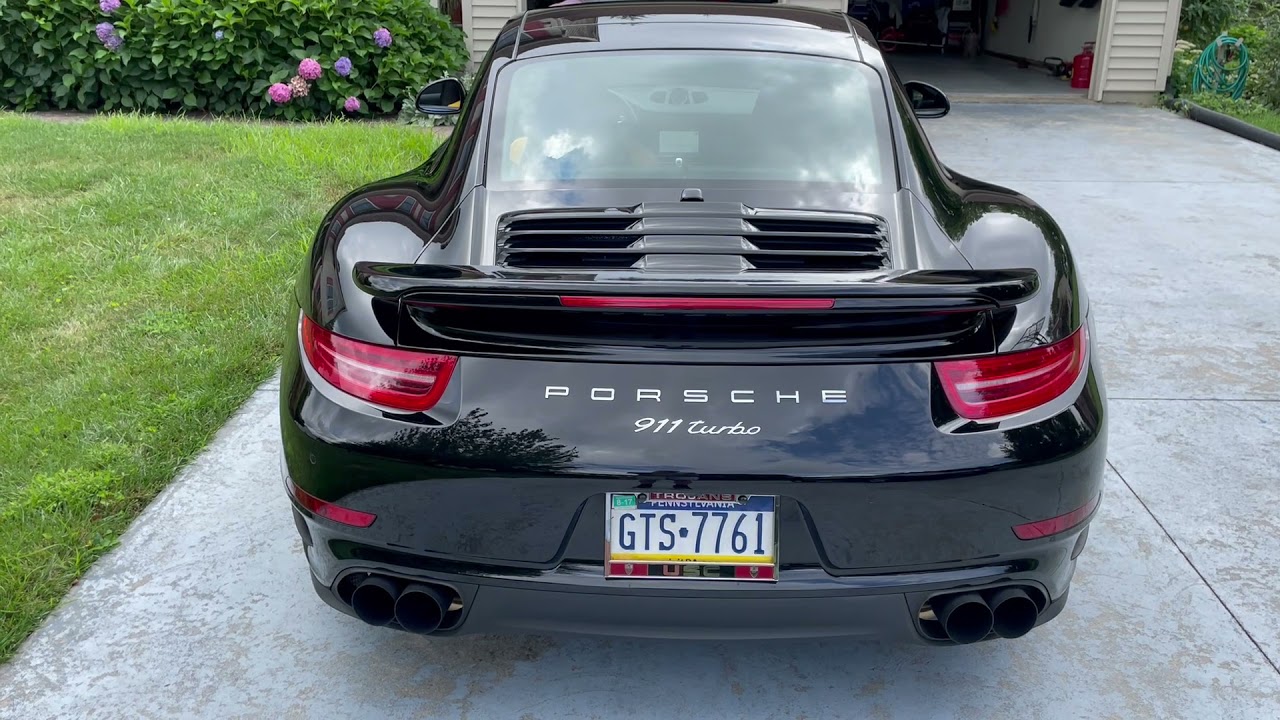 2015 911 Turbo with Kline Innovation exhaust with 200 cel cats