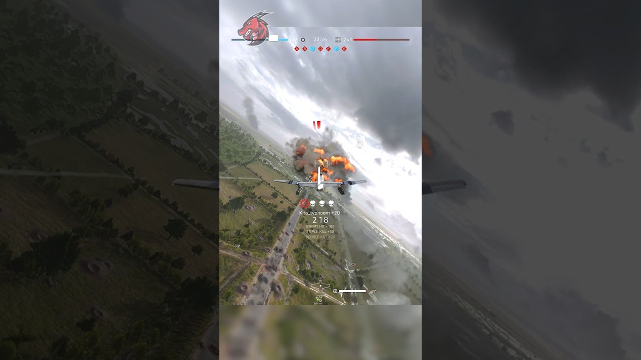 BOMBER goes BOOM in Battlefield V #battlefieldclips #bfv #bf5
