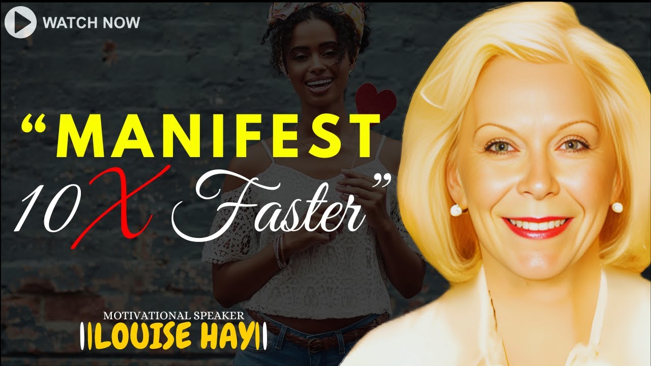 LOUISE HAY: Speak To Yourself Like This To Manifest 10X Faster!