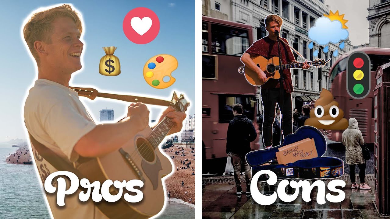 Life as a Full Time Busker: Pros and Cons