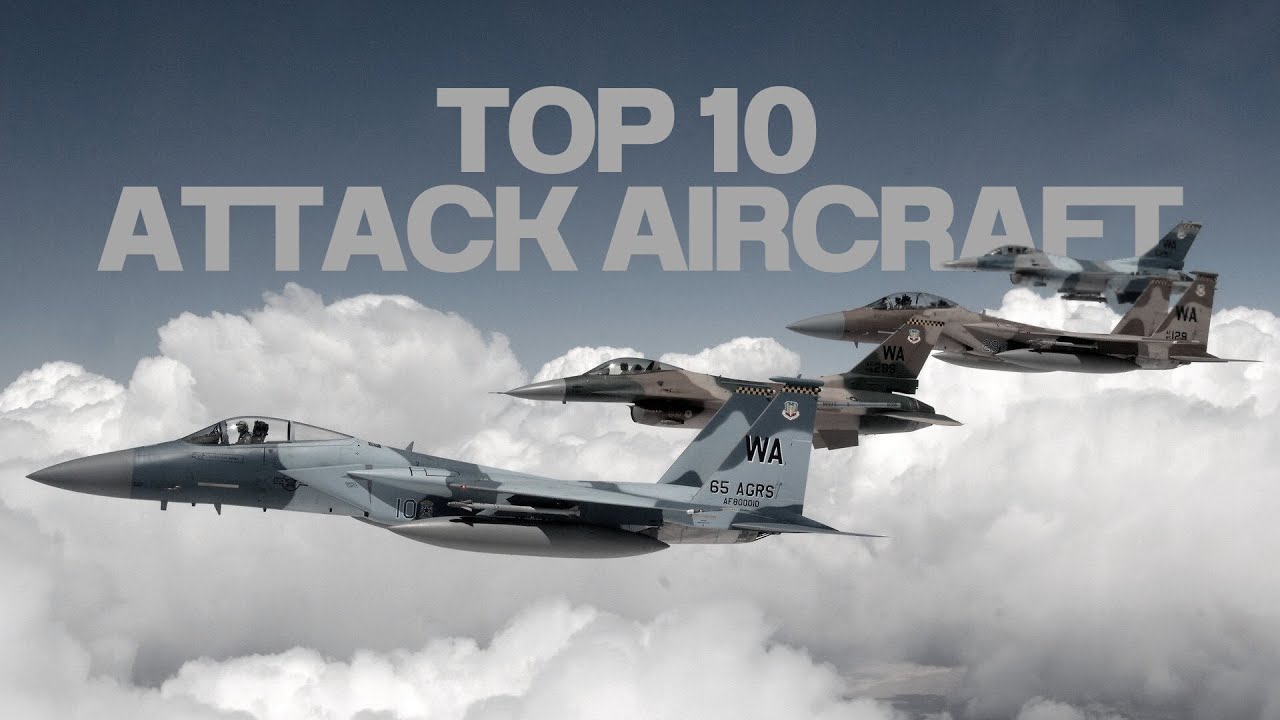 Top 10 Attack Aircraft in the world 2023