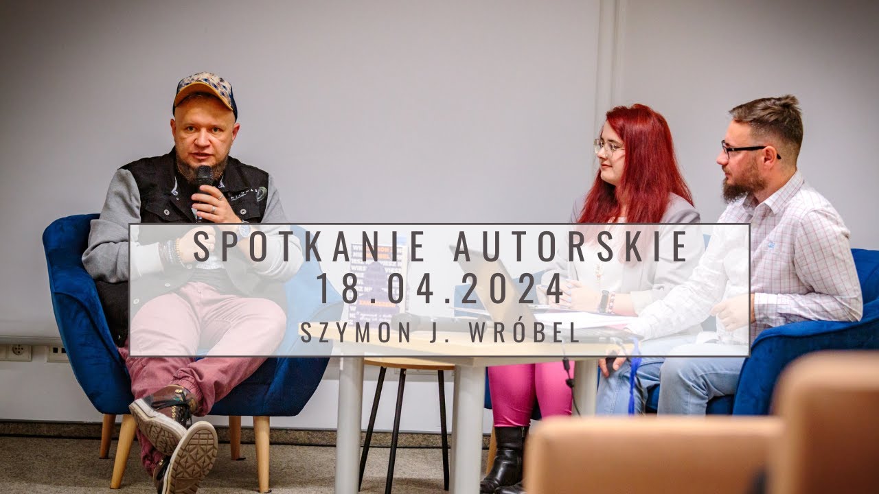 Spotkanie autorskie z Szymonem J. Wróblem, 18.04.2024, Książnica Karkonoska