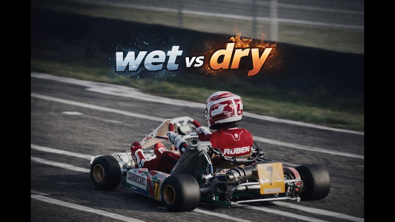 On-Board Kart 125 WET VS DRY
