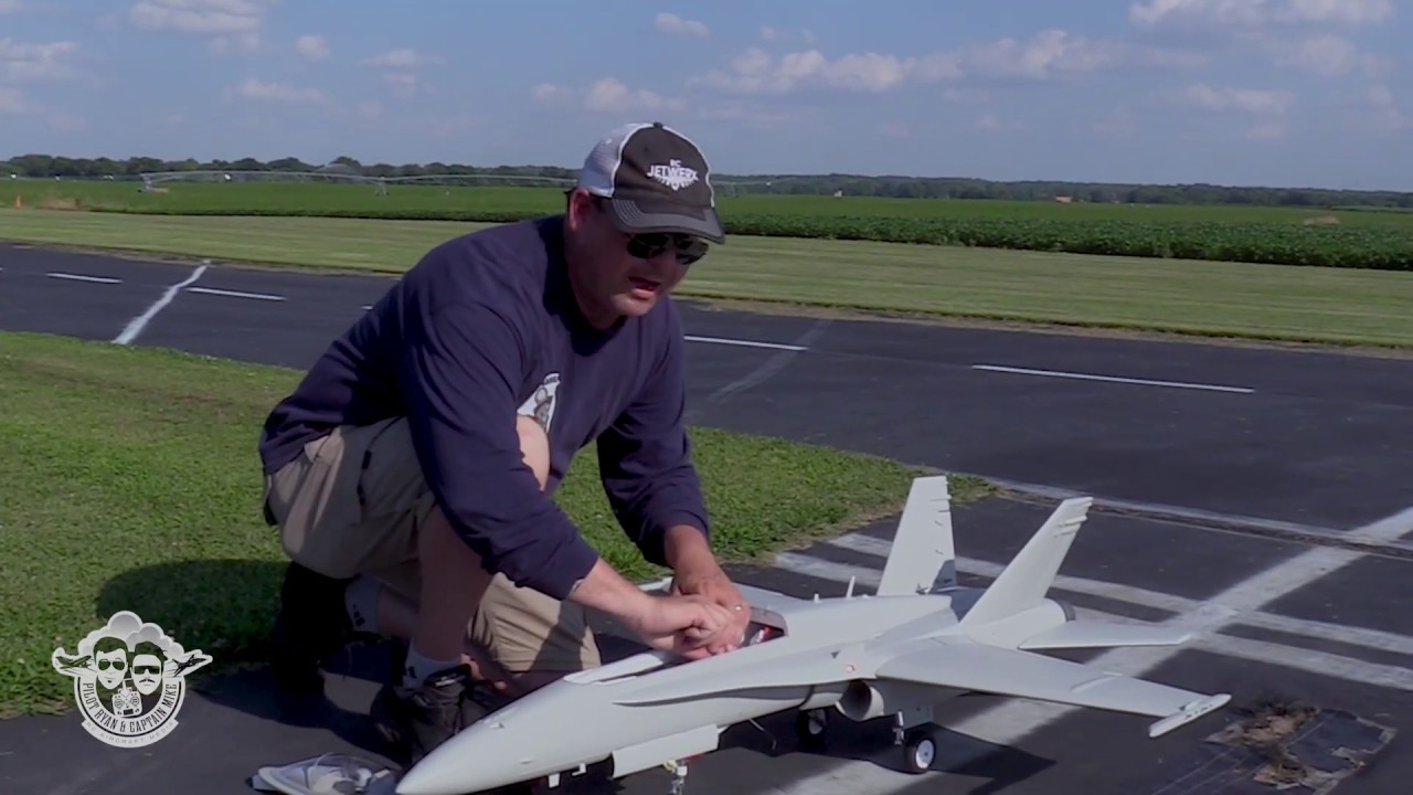 Freewing F-18 Hornet 90mm Radio Controlled Jet Flight