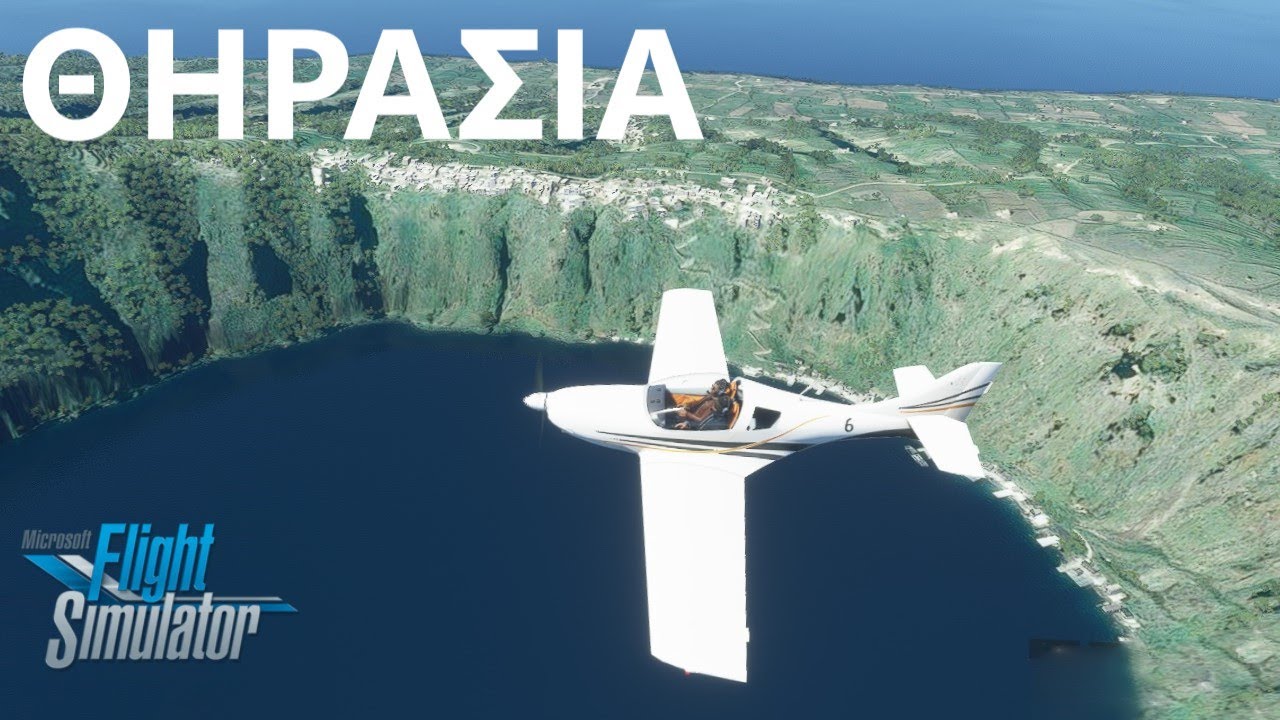 Thirasia Greece Day Tour | Agia Eirini-Manolas-Ormos Korfou | ΘΗΡΑΣΙΑ MSFS VL3