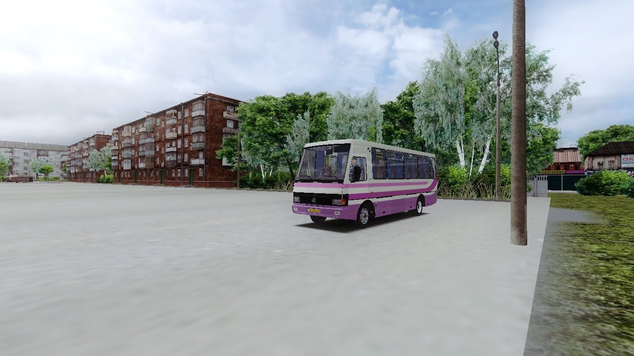 OMSI 2 Маршрут 300 автобус БАЗ а079.23