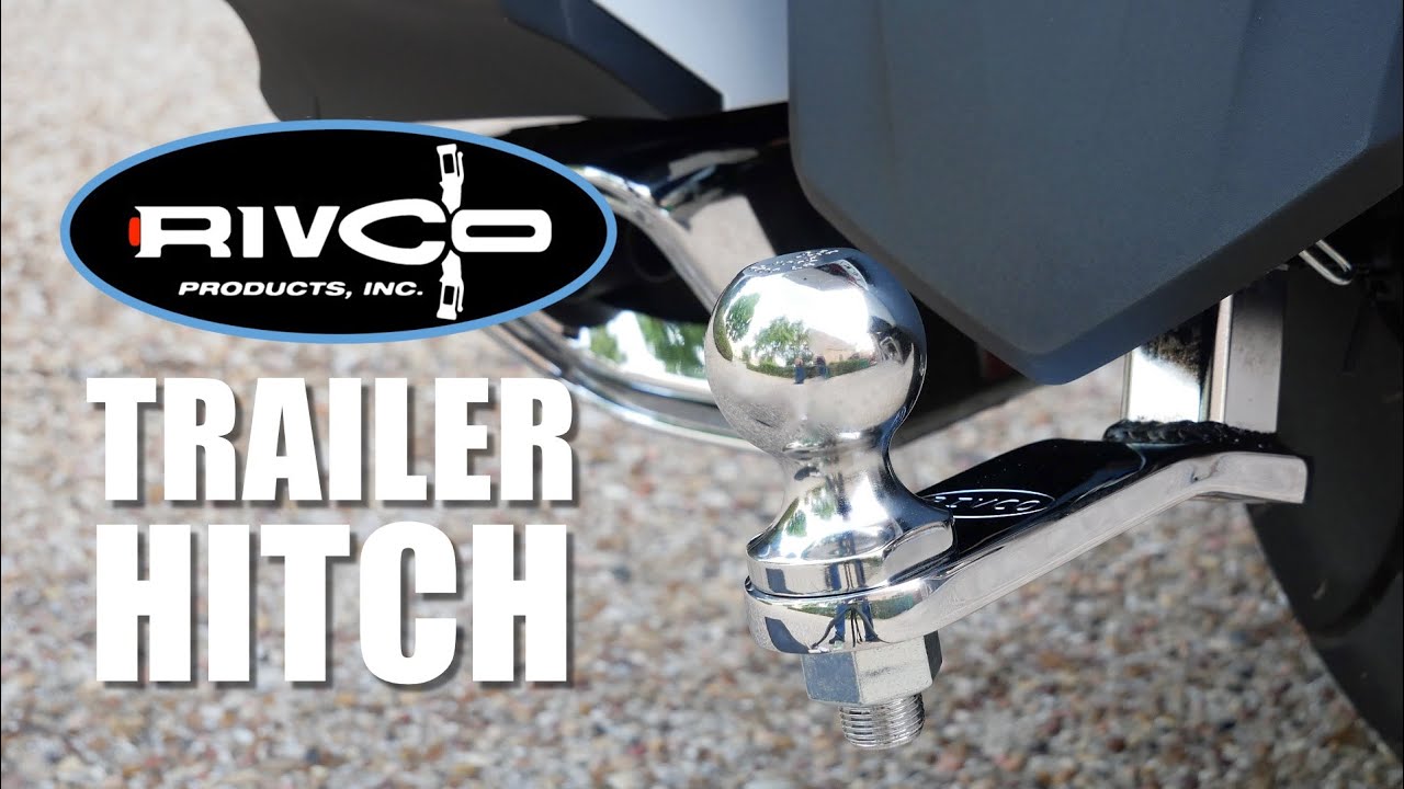 How To Install a Rivco Trailer Hitch On a 2018+ Honda Goldwing | Updated Video