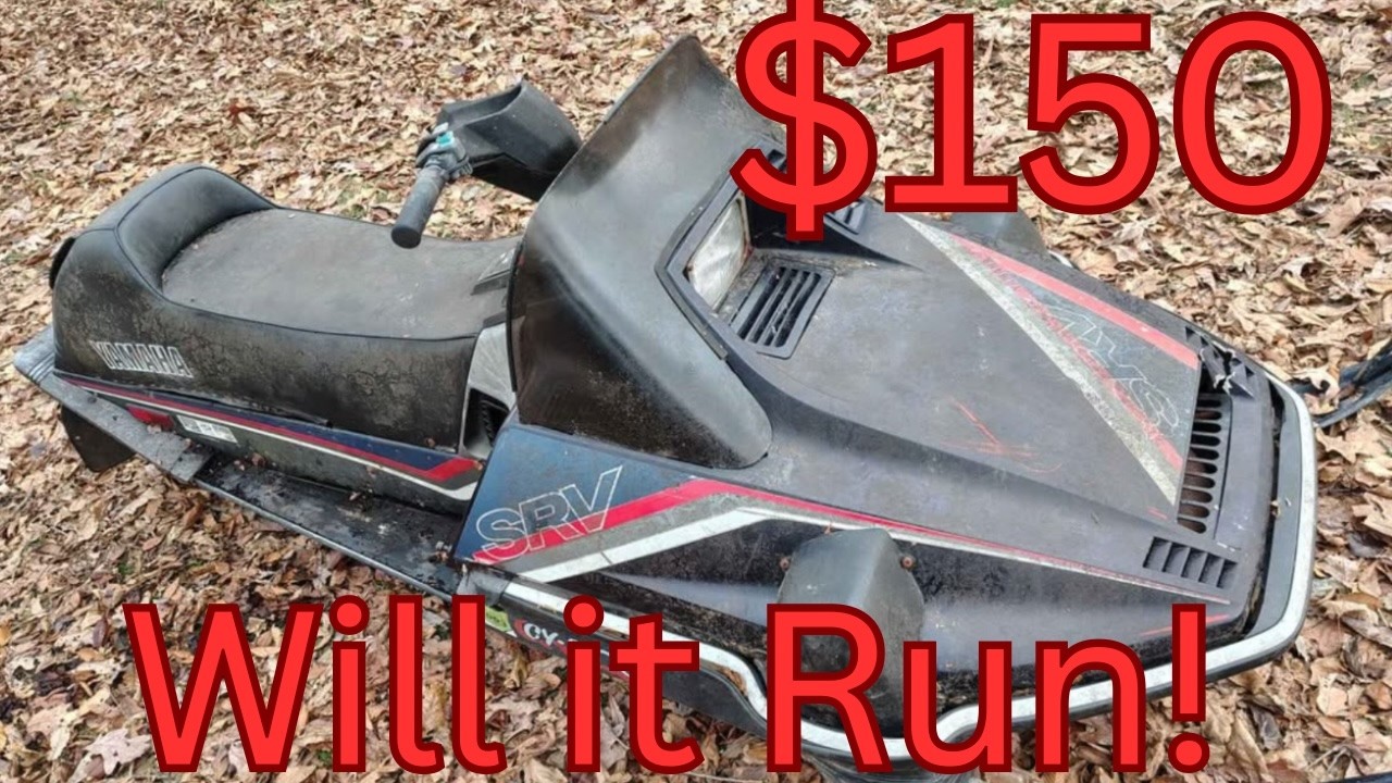 I bought a $150 Snowmobile and it is way better then I thought