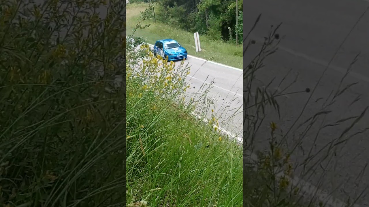 Peugeot 106 S16 Rs Plus Cardone Ascoli 2025 Coppa Teodori salita 2