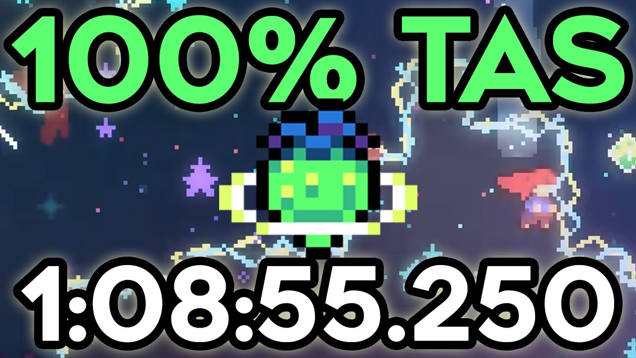 [TAS] Celeste 100% in 1:08:55.250