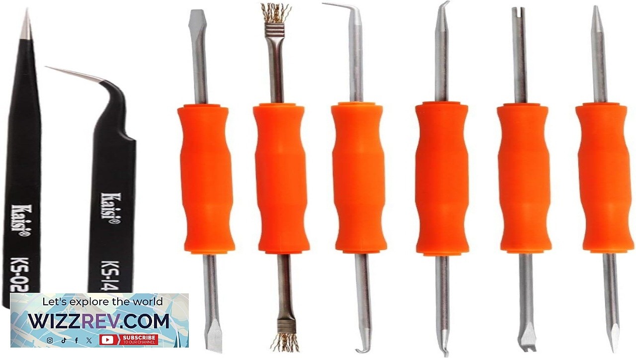 Kaisiking 6 Pcs Double Sided Soldering Assist Aid Repair Tool with 2