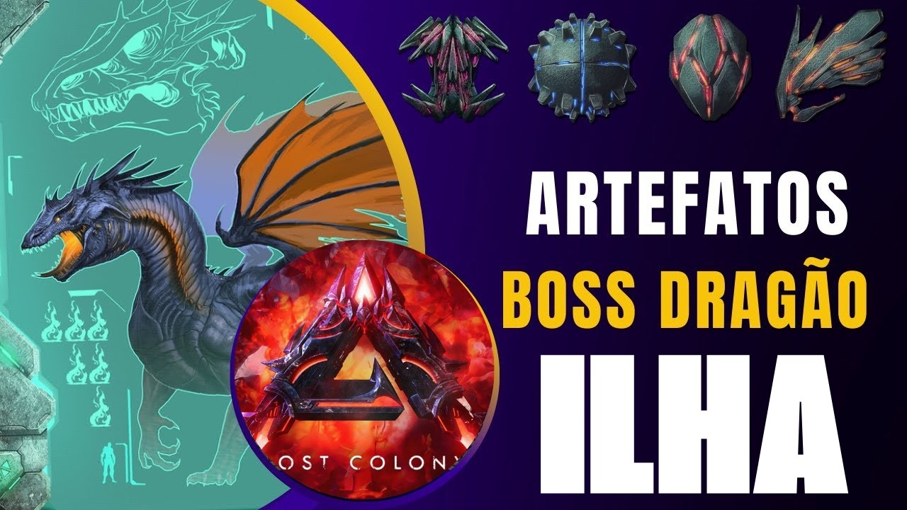 🏆🏅Como Pegar os artefato na Mapa Ilha🏅👍boss com os escrito 👍🏆
