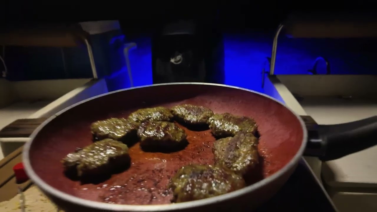 Tek başıma tekne ile gece yolculuğu ve gece avı