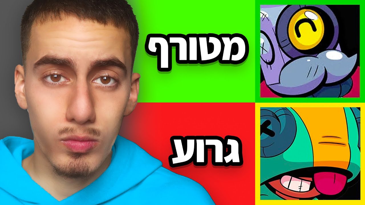 אחת ולתמיד - מי הדמות הכי טובה בבראול סטארס?