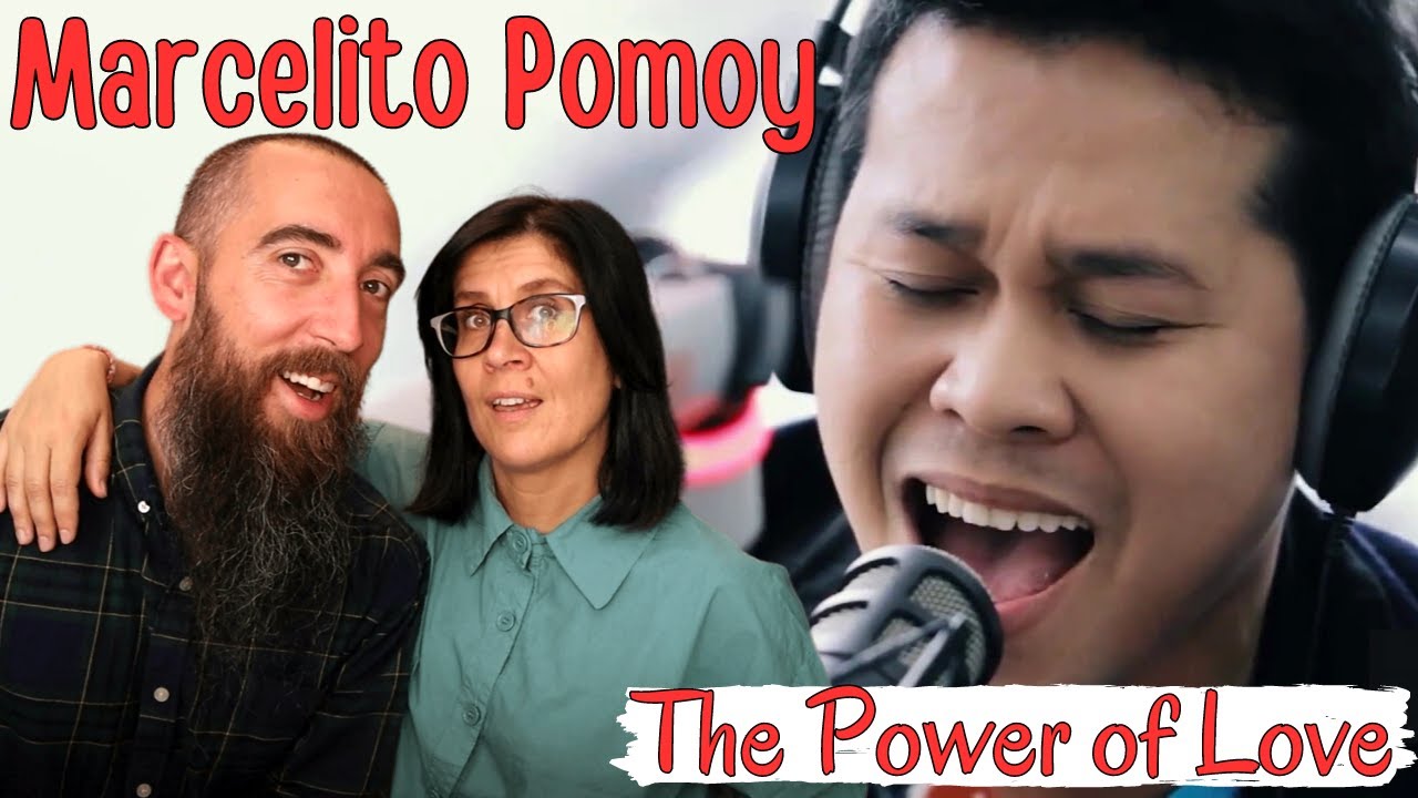 Marcelito Pomoy - The Power of Love (Celin Dion cover) (REACTION) with my wife