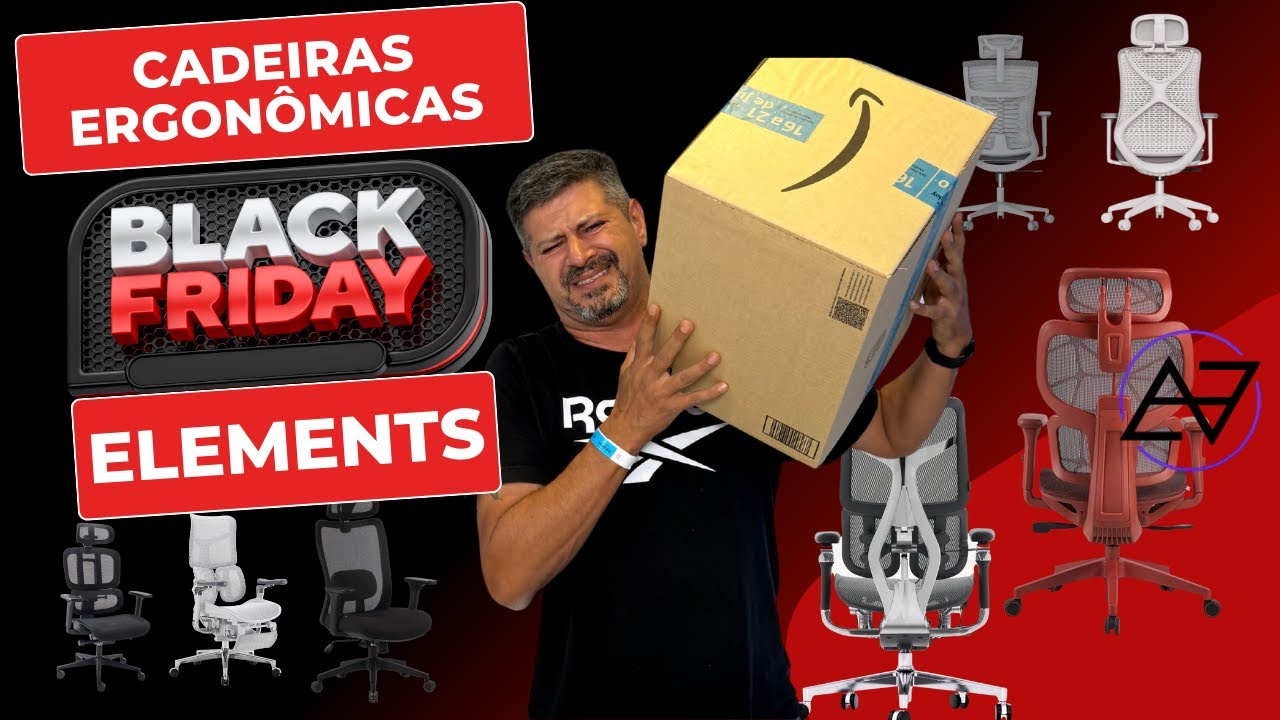 Elements 2025 - As melhores Cadeiras Ergonômicas em ofertas.