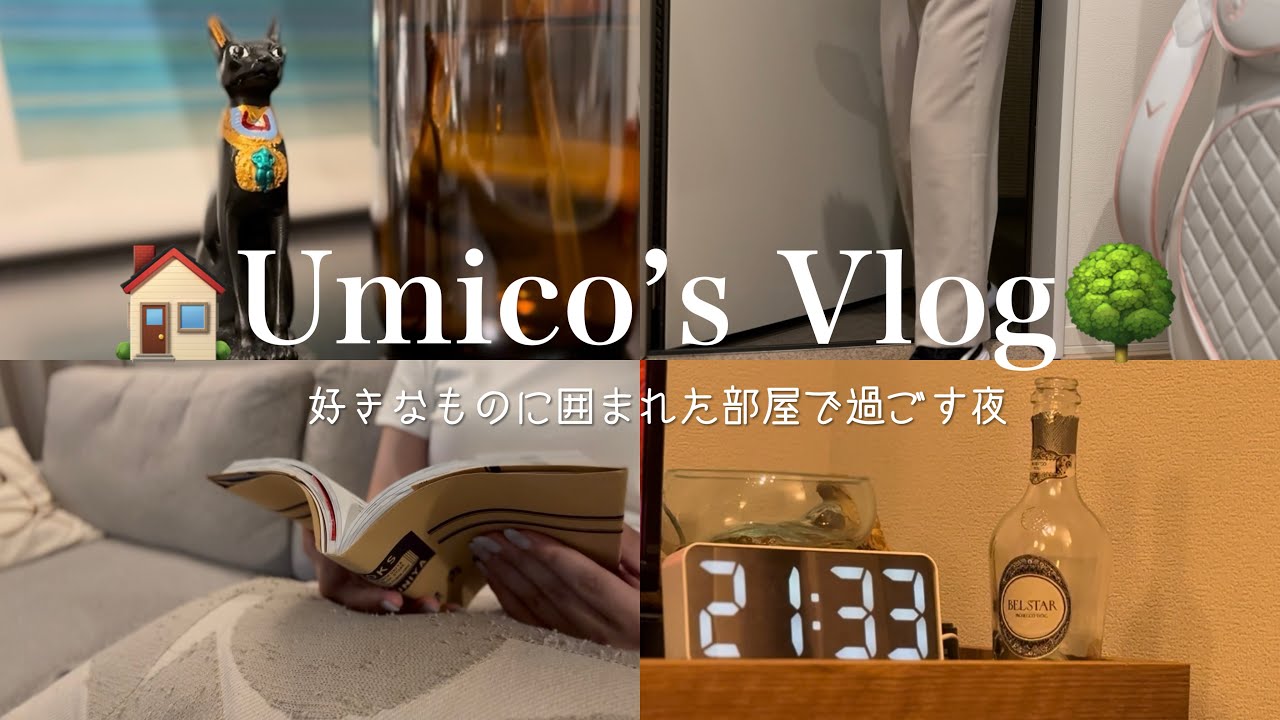 【日常Vlog】夏バテ社会人のお仕事終わりの過ごし方🏠〜お風呂に早く入れる人が羨ましい〜家、自炊、読書