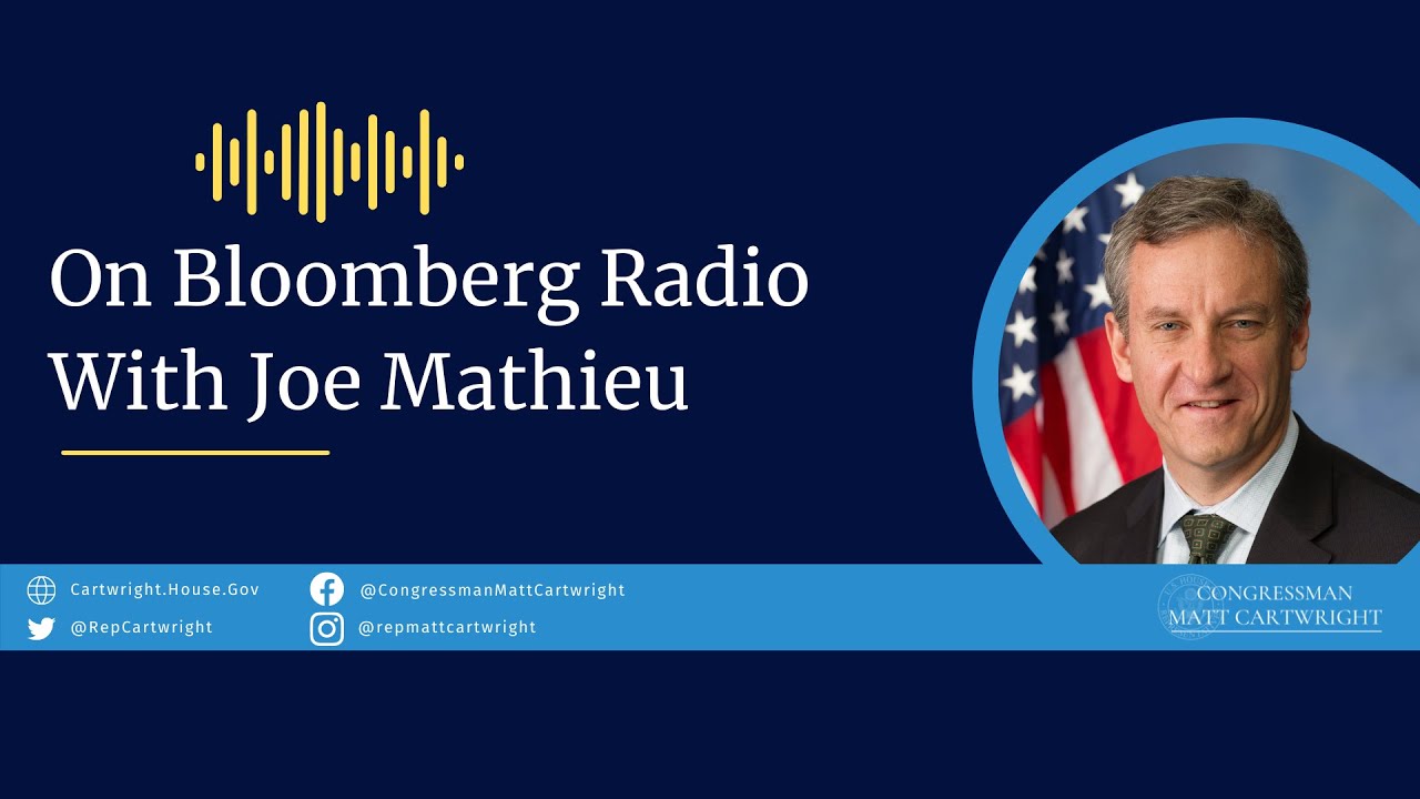 Camp Lejeune Justice Act Interview with Bloomberg Radio