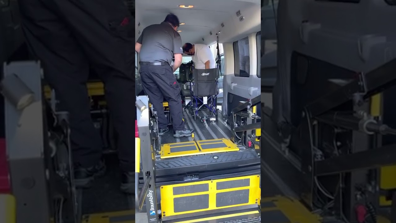 Loading a Wheelchair