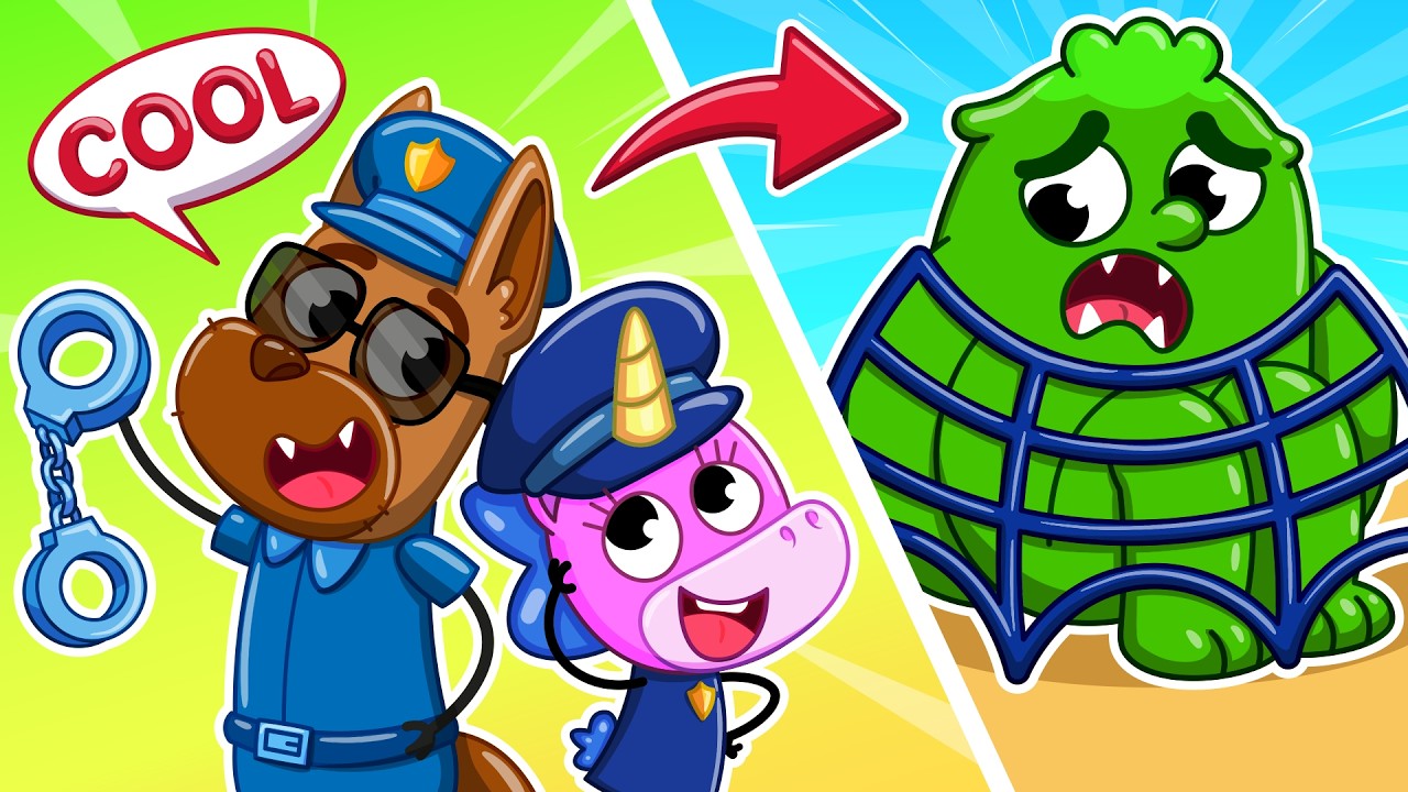 Baby Police Catches the Stranger Danger! | Police Officer Funny Detective Story | Teeny Mimi🦄