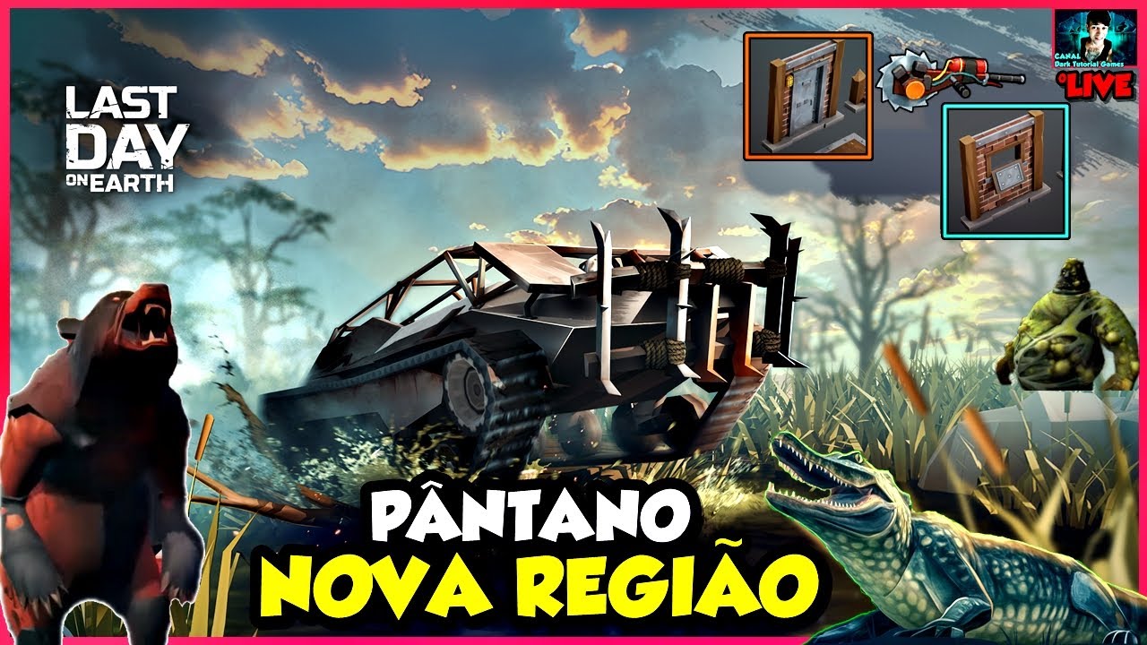 ●PREPARE-SE para a NOVA ATUALIZAÇÃO!! Região do PÂNTANO e GUERRA de CLÃ 👁 Last Day On Earth UPDATE